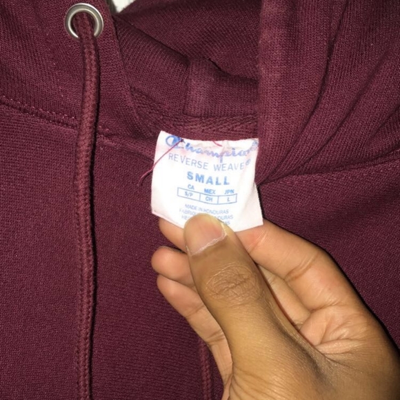 Maroon Champions Hoodie - Picture 3 of 3
